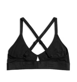 Lounge Bralette - TENCEL™ Modal Black(Loungebra Black) -tomboyx Sales X Black Modal Bralette 2