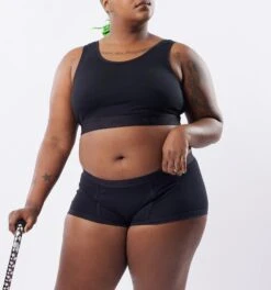 Essentials Soft Bra - Black Logo(Essentials Soft Bra Black Logo V2) -tomboyx Sales x Black Essentials Soft Bra On Fig 3 9946e06b 2e45 4968 b68b 91cef688a5c6