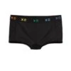 Tucking Boy Shorts - Black X= Rainbow(Tucking Boy Shorts Black X Rainbow)